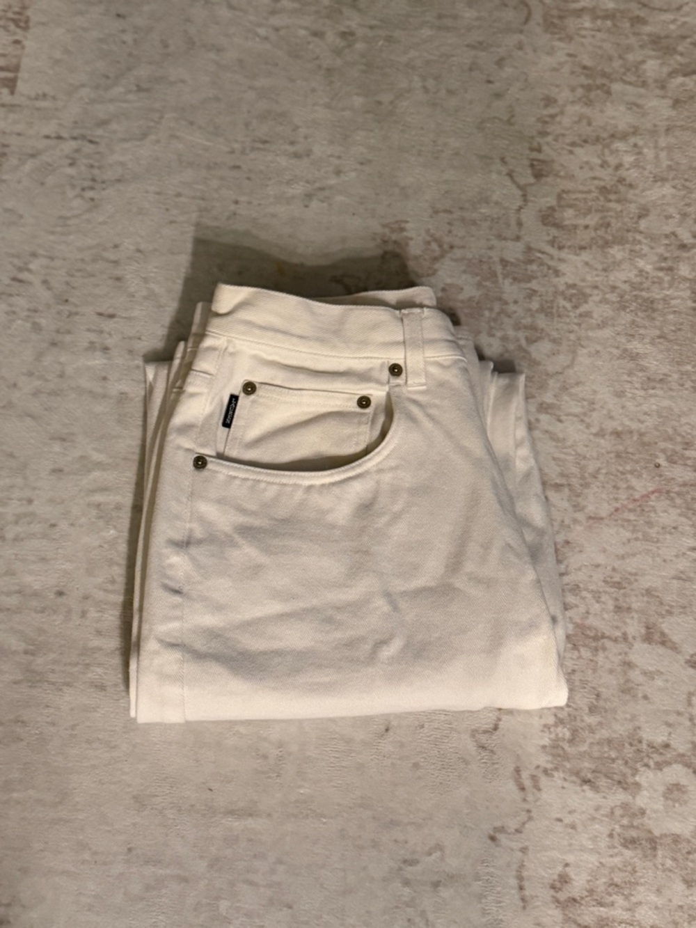 Ralph Lauren Cream Cotton Trousers
